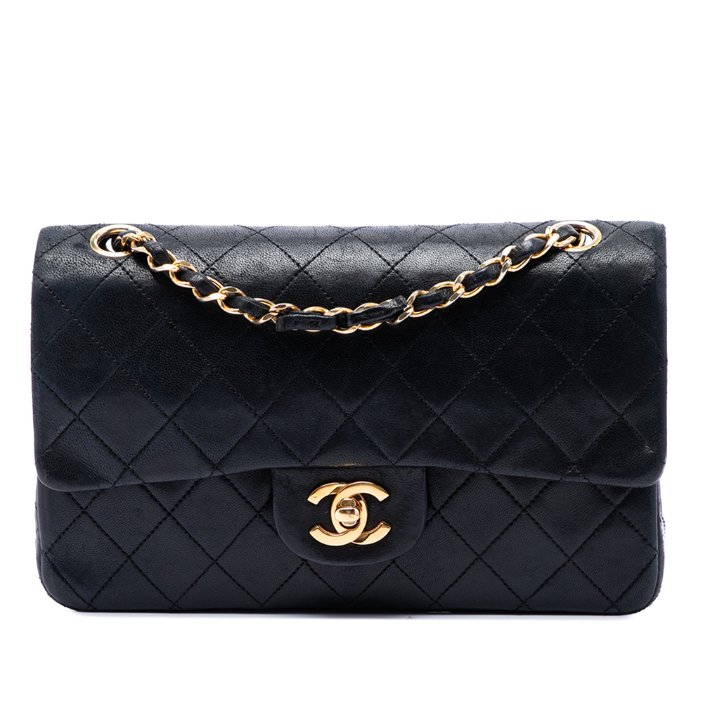 Pre-Loved Chanel Small Classic Lambskin Double Flap